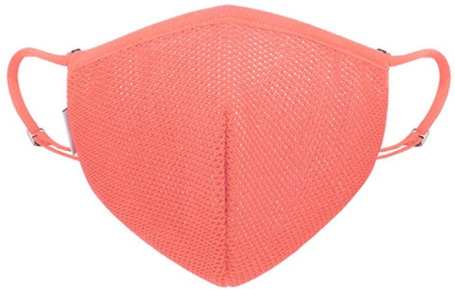 에이퓨리 에어라이트 쿨링 아동용 마스크 XS, 피치, 1매, 1개