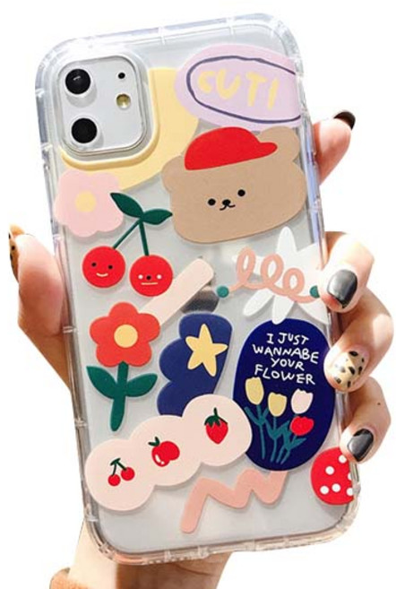 HS&D 곰돌이여행 휴대폰 케이스