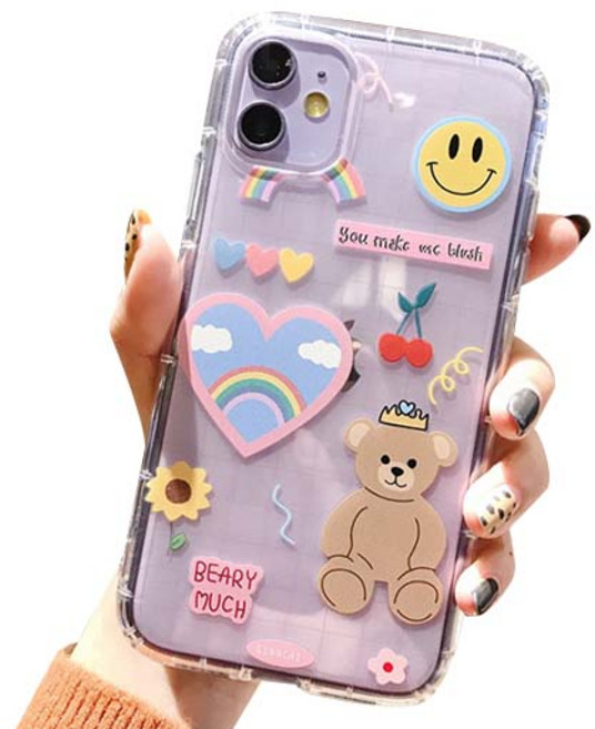 HS&D 곰돌이여행 휴대폰 케이스