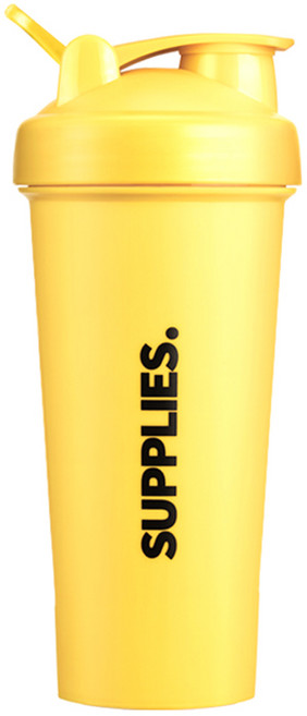 서플라이스 쉐이커 클래식 보틀, 옐로우, 700ml, 1개