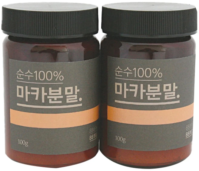 팔팔식품 순수 100% 마카 분말, 100g, 2개 - 쿠팡