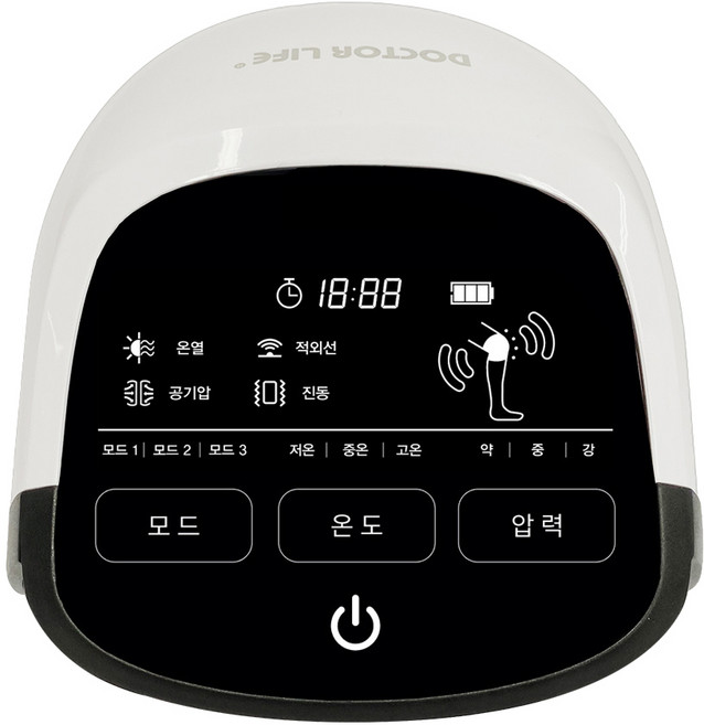 닥터라이프 무선 온열 찜질 원적외선 무릎마사지기, DKM-20