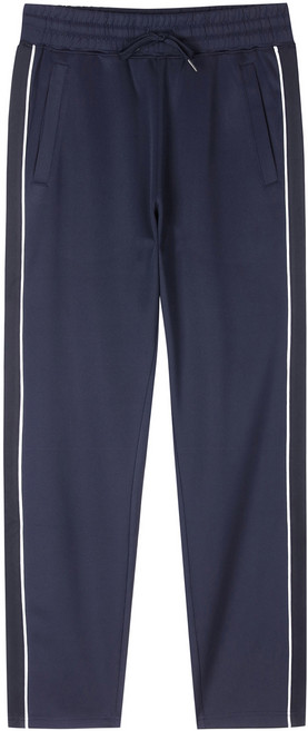 베이직하우스 폴리 옆선배색 슬림핏 밴딩팬츠 RUPT0121