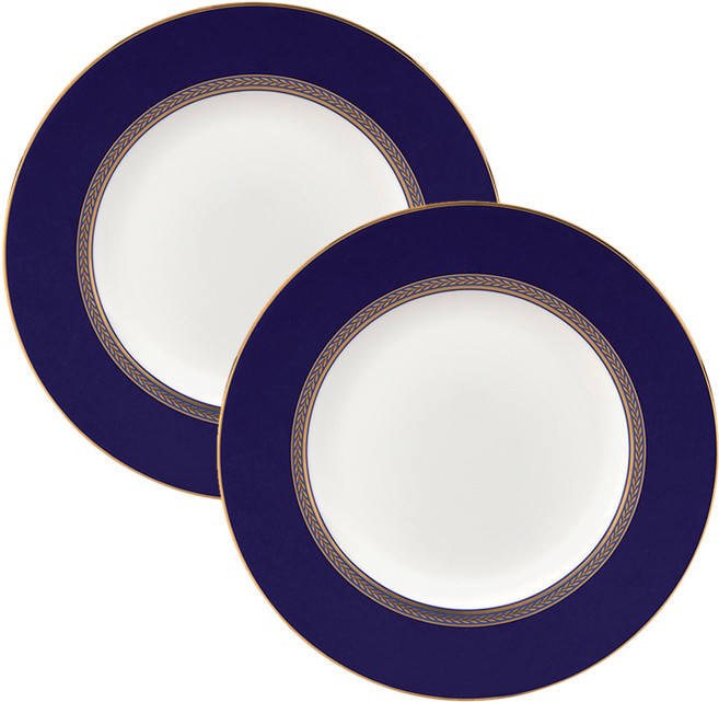 웨지우드 르네상스 골드 접시 20cm, 2개, 20cm 접시, 혼합색상