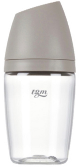 티지엠 트라이탄 쌀알 젖병, 웜그레이, 1개, 240ml