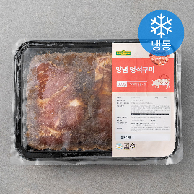 대명 양념 멍석구이 (냉동), 800g, 1팩
