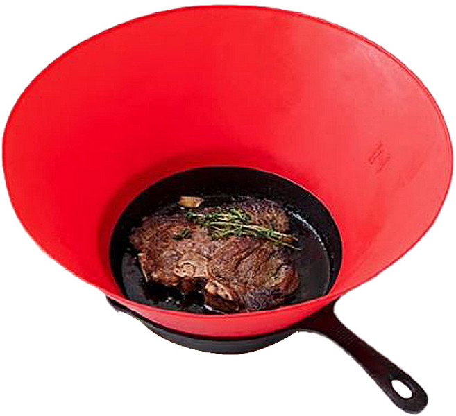 프라이월 기름튐방지 가스렌지 가드 레드, 1개