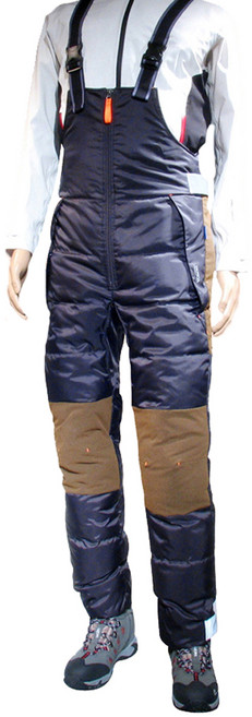 요수 하이포라 구스다운 낚시 멜빵바지