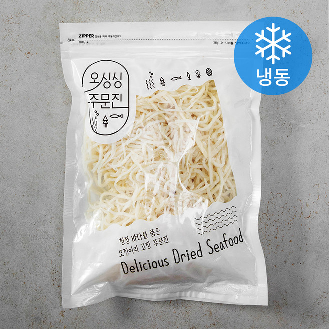 오싱싱주문진 백진미 오징어채 (냉동), 400g, 1개