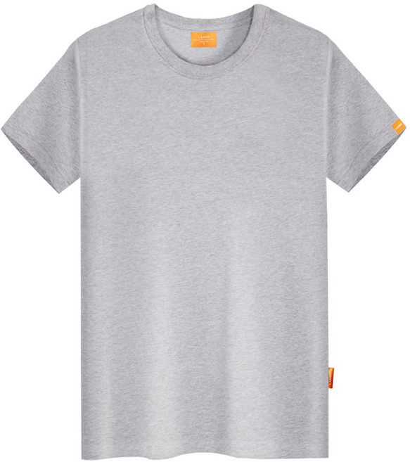 엘라모 남녀공용 무지 통기성 반팔 티셔츠