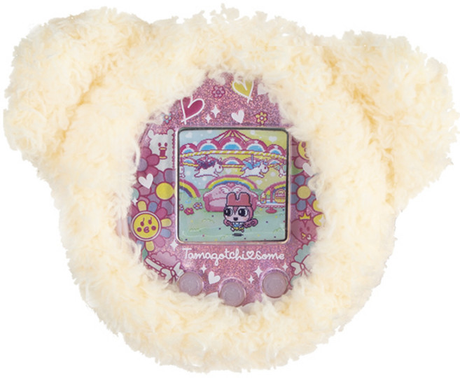 믹스베어 다마고치 케이스 연노랑