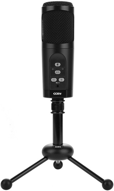 코시 인터넷 화상회의 및 1인방송용 단일지향성 무지향성 지원 유선 USB 마이크, MK3513UB