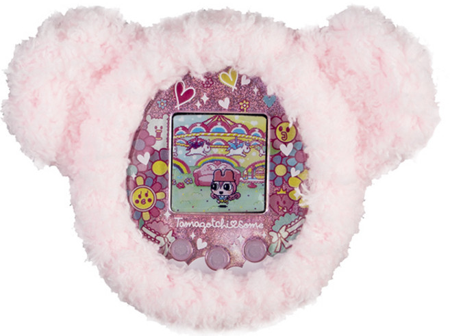 믹스베어 다마고치 케이스 연핑크