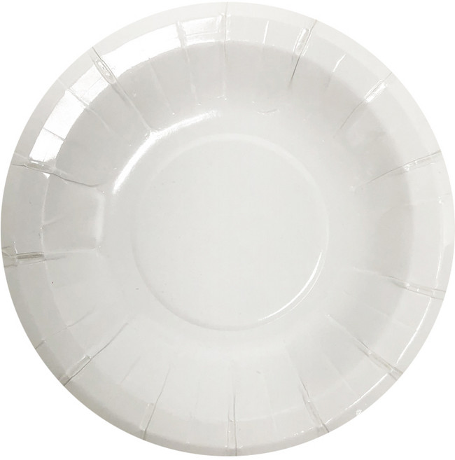 투고팩 투고백 원형종이접시 100mm, 1개입, 2500개