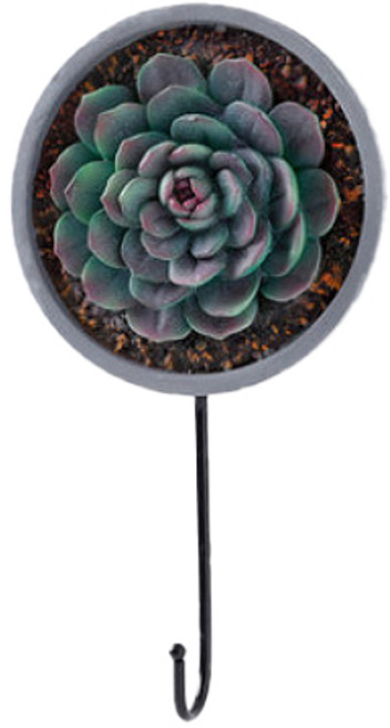 노르딕 빈티지 플라워 후크 랙, A, 1개