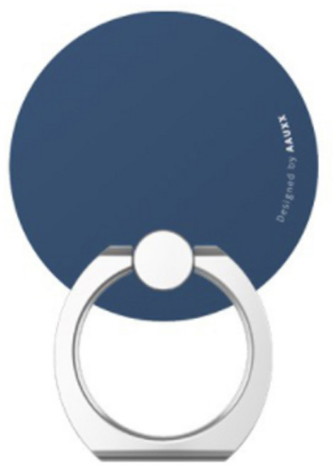 억스 솔리드 컬러 아이링팝 휴대폰 거치대, 미드나잇 블루(CL-SO-002), 1개