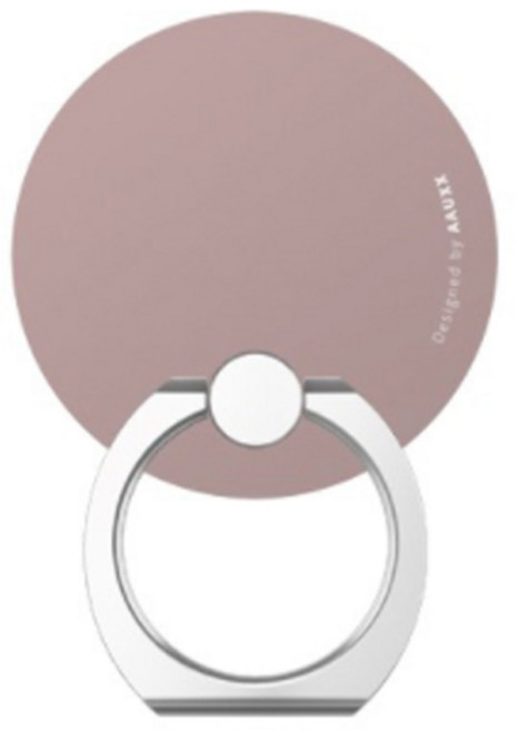 억스 솔리드 컬러 아이링팝 휴대폰 거치대, 로즈 브라운(CL-SO-007), 1개