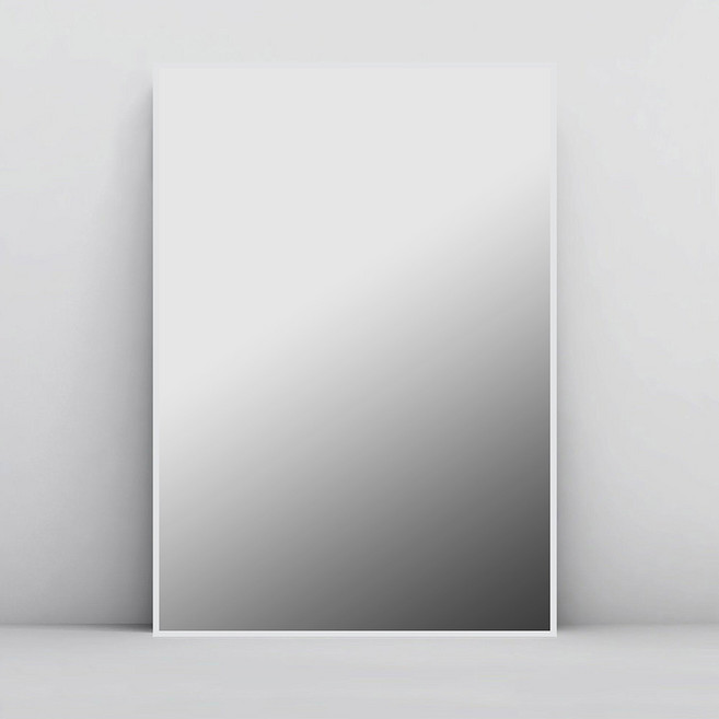 마니앤솔 알루미늄 벽거울 대, 실버