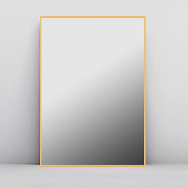 마니앤솔 알루미늄 벽거울 대, 골드