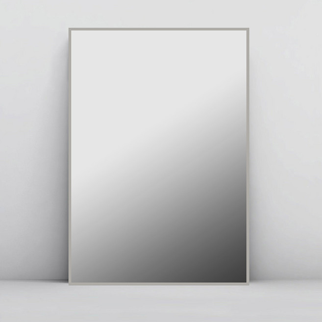 마니앤솔 알루미늄 벽거울 대, 그레이