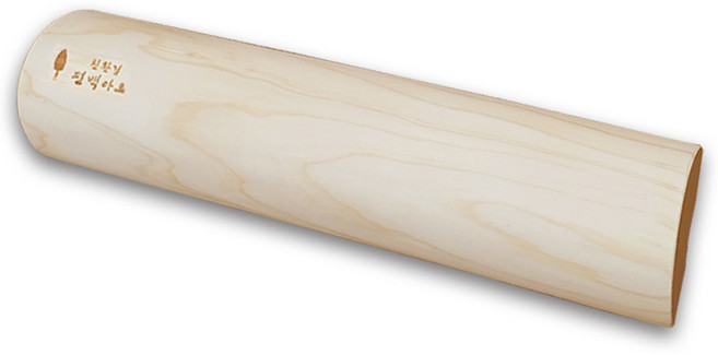 HINOKI ART 扁柏木頸枕 6.5cm, 混色