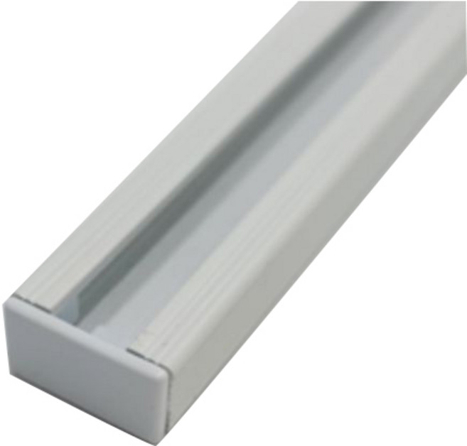 타공판닷컴 기본 액자레일 1m, 화이트, 1개