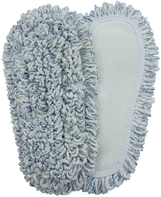 홍기실내화 고리형 청소슬리퍼 리필패드 좌우세트 지압용네이비, 1세트, 네이비