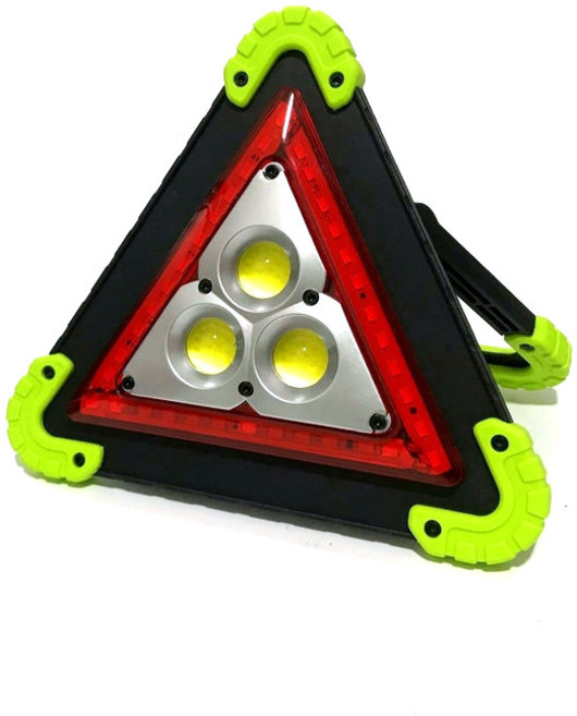 CarStory 다용도 LED 안전삼각대 MY-W837 그린, 1개