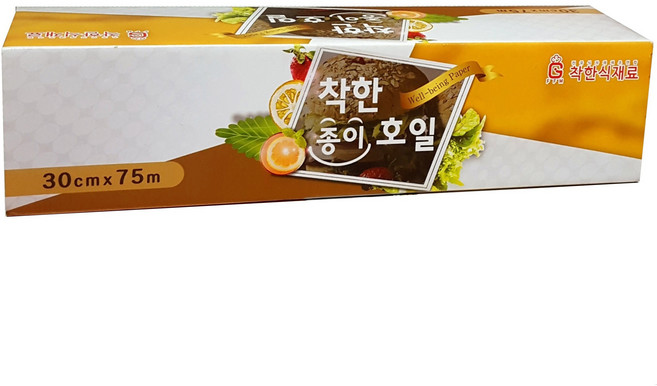 착한식재료 종이호일, 75m, 1개입, 1개