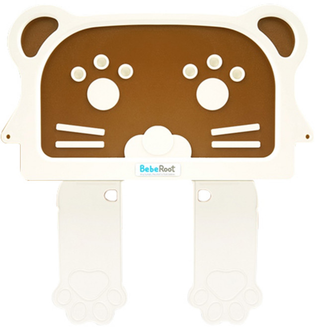 베베루트 벨트형 카시트 발판, 브라운, 1개