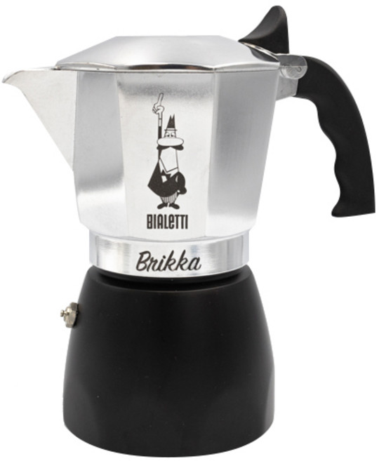 BIALeTTI 拜雷提 摩卡壺 New Brikka 4杯份, 單一商品, 混合色