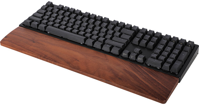 COX 어고노믹 월넛 팜레스트 손목 받침대 COS1, 1개