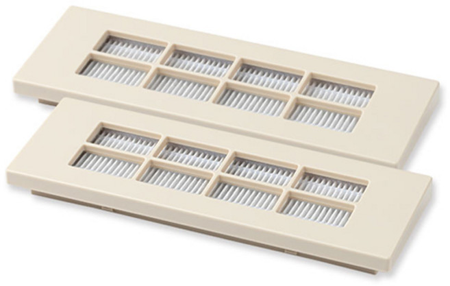 everybot 3i流行hepa濾鏡奶油米色, 2個, 單品