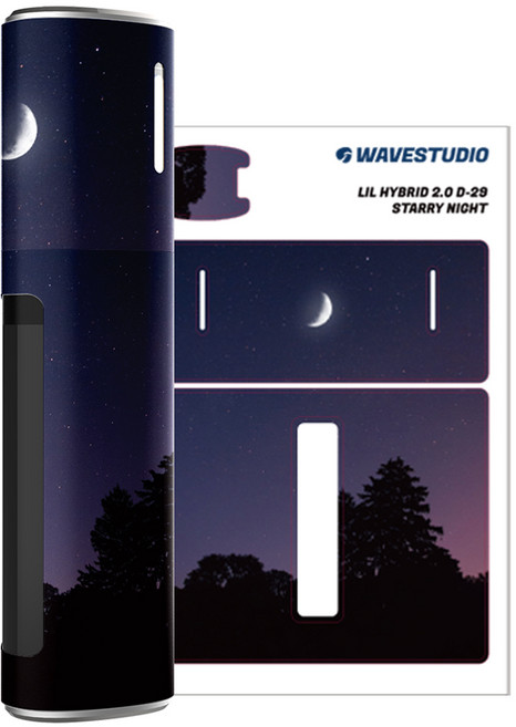 웨이브스튜디오 릴 하이브리드 스킨 스티커 2.0 2p, D 29 STARRY NIGHT, 1개