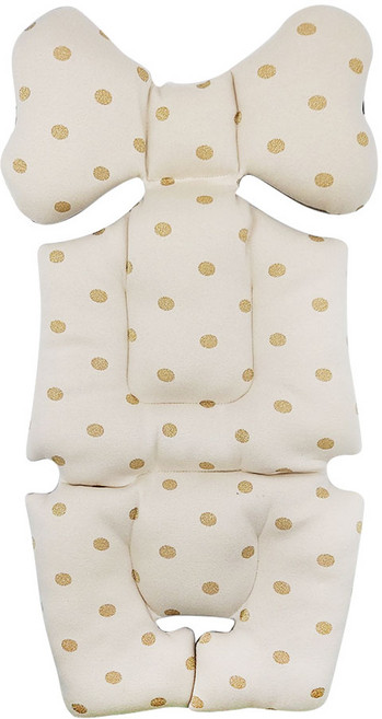 보니 골드도트 사계절 유모차 라이너, 아이보리, 1개