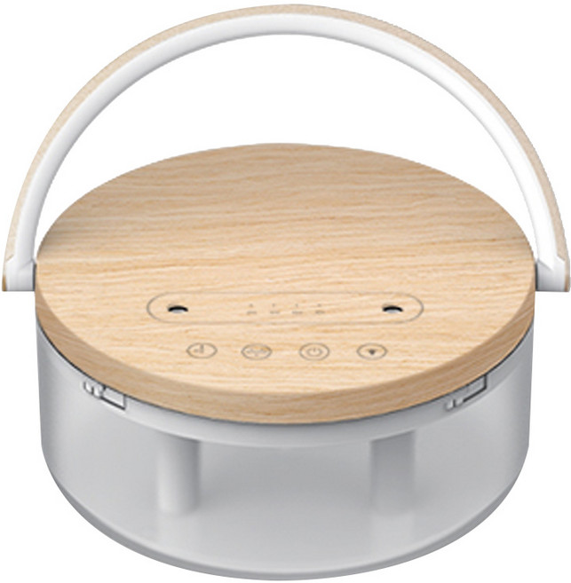 브리츠 듀얼 분수구 앤 나이트램프 가습기, BZ-H7, 우드