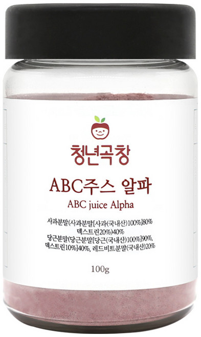 청년곡창 ABC주스 알파 분말, 100g, 1개