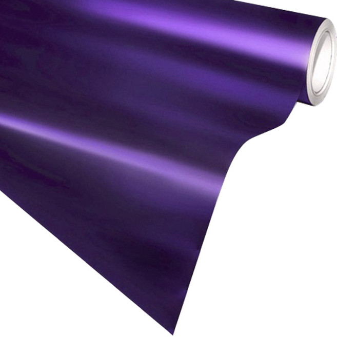 카메이크업 차량용 랩핑필름 무광, 퍼플, 1개