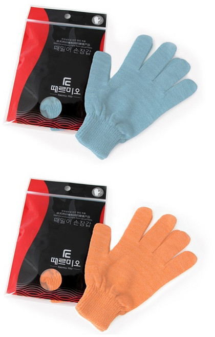 때르미오 때술술 때장갑 2p세트, 랜덤발송, 1세트