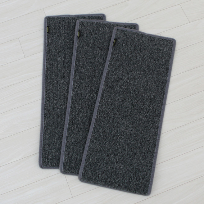 라샘 고양이 벽부착형 스크래쳐 + 벨크로 거친면 8p 세트 GO2093, 차콜, 3세트