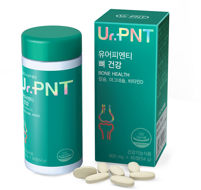 유어피엔티 뼈건강 영양제, 60정, 1개