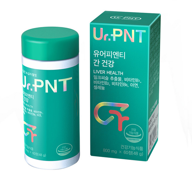 유어피엔티 간건강 영양제, 60정, 1개