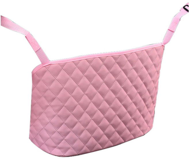 앤티스 센터 포켓 차량용 다용도 보관함 핑크, 1개