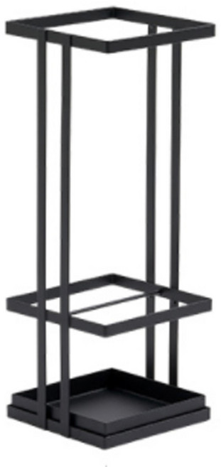 룸앤홈 스퀘어 우산꽂이 블랙, 1개