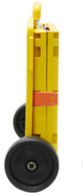 소미아 만능 접이식 캠퍼 카트, 엘로우, 1개