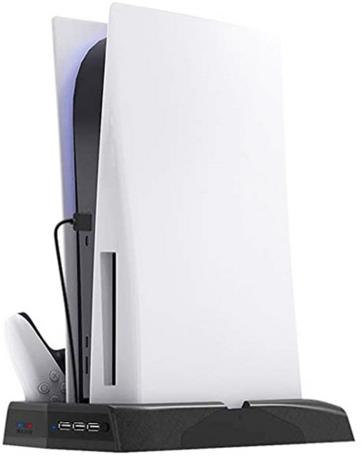 PS5 멀티 충전 스탠드 + 소프트웨어 수납, 1개