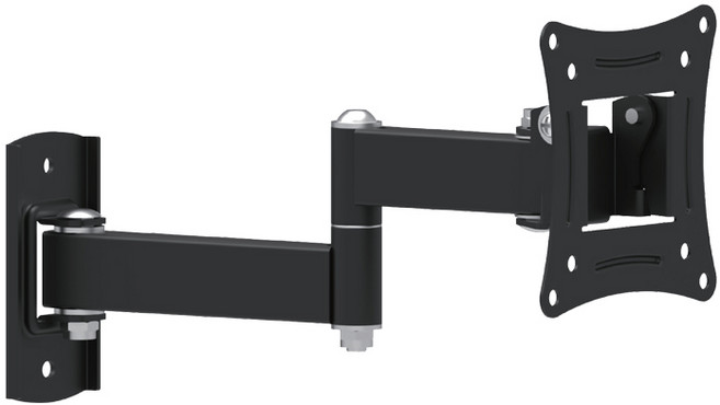 엘디엘마운트 벽걸이 상하좌우 각도형 티비 모니터 브라켓 APL-B03T, 1개