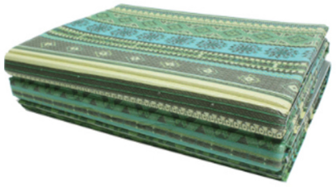 디비바 엔틱 특수코팅 캠핑매트 + 가방 세트, 카키