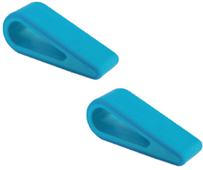 더플로우 휴대용 노트북 받침대 미니미 2p, 블루, 2개