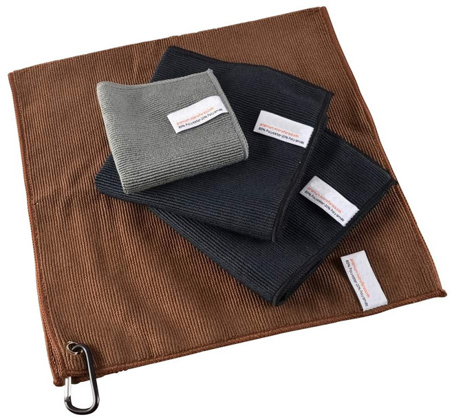 칼딘 프리미엄 극세사 바리스타 타월 4종 세트, 1세트